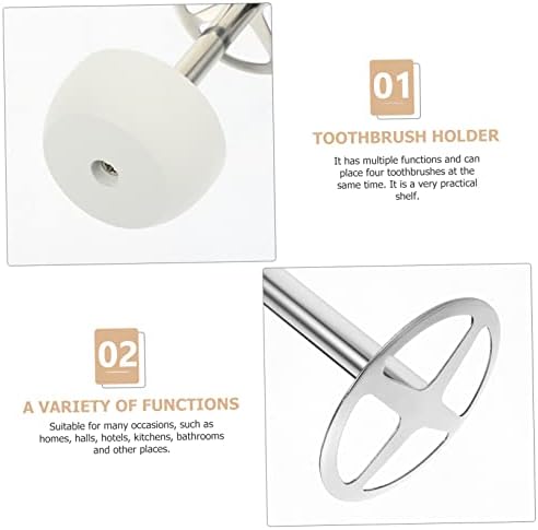 Stainless Steel Toothbrush Holder for Boys and Girls - Durable Efficient