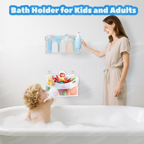 Double-Action Bath Organizer Set