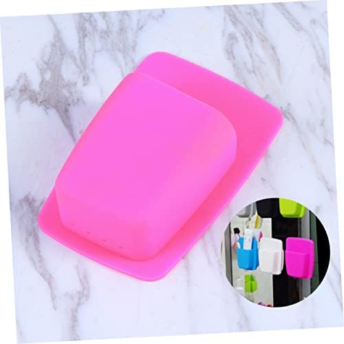 Triple-Purpose Silicone Organizer for Toothbrush Razor BPA-Free Water Resistant