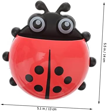 Ladybug Toothbrush Holder Wall Suction Cup