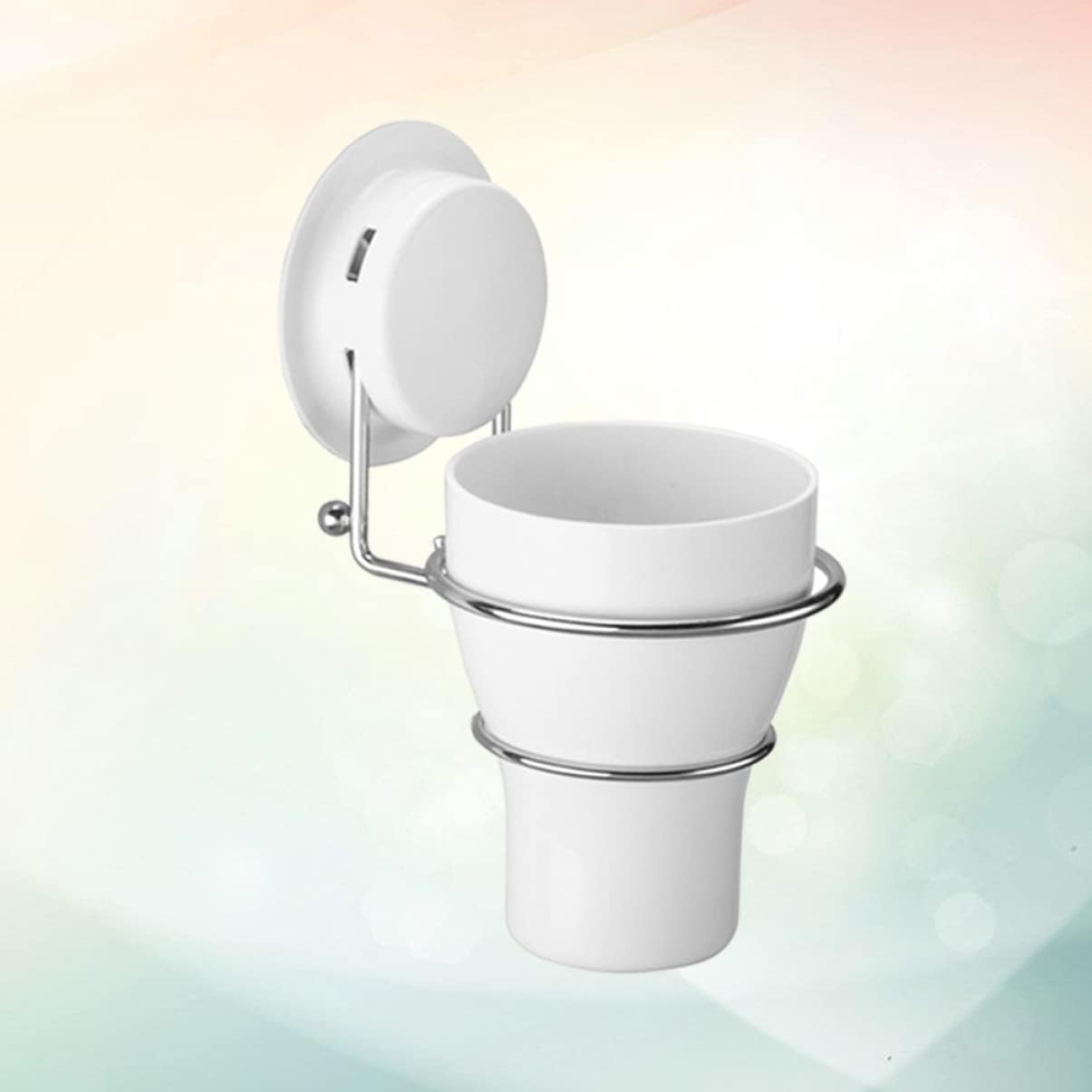 Suction Cup Toothbrush Holder for Bathroom