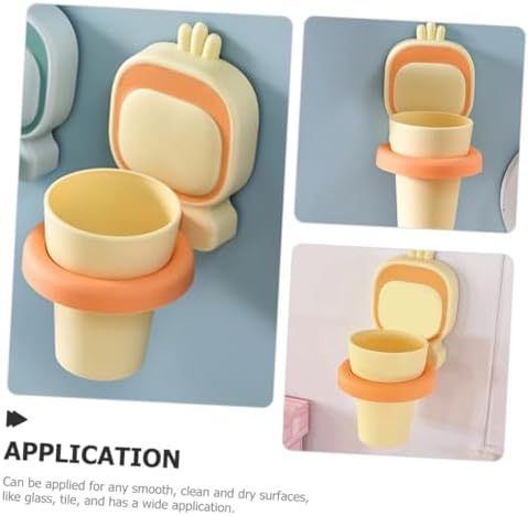 boys and girls toothbrush holder with cup
