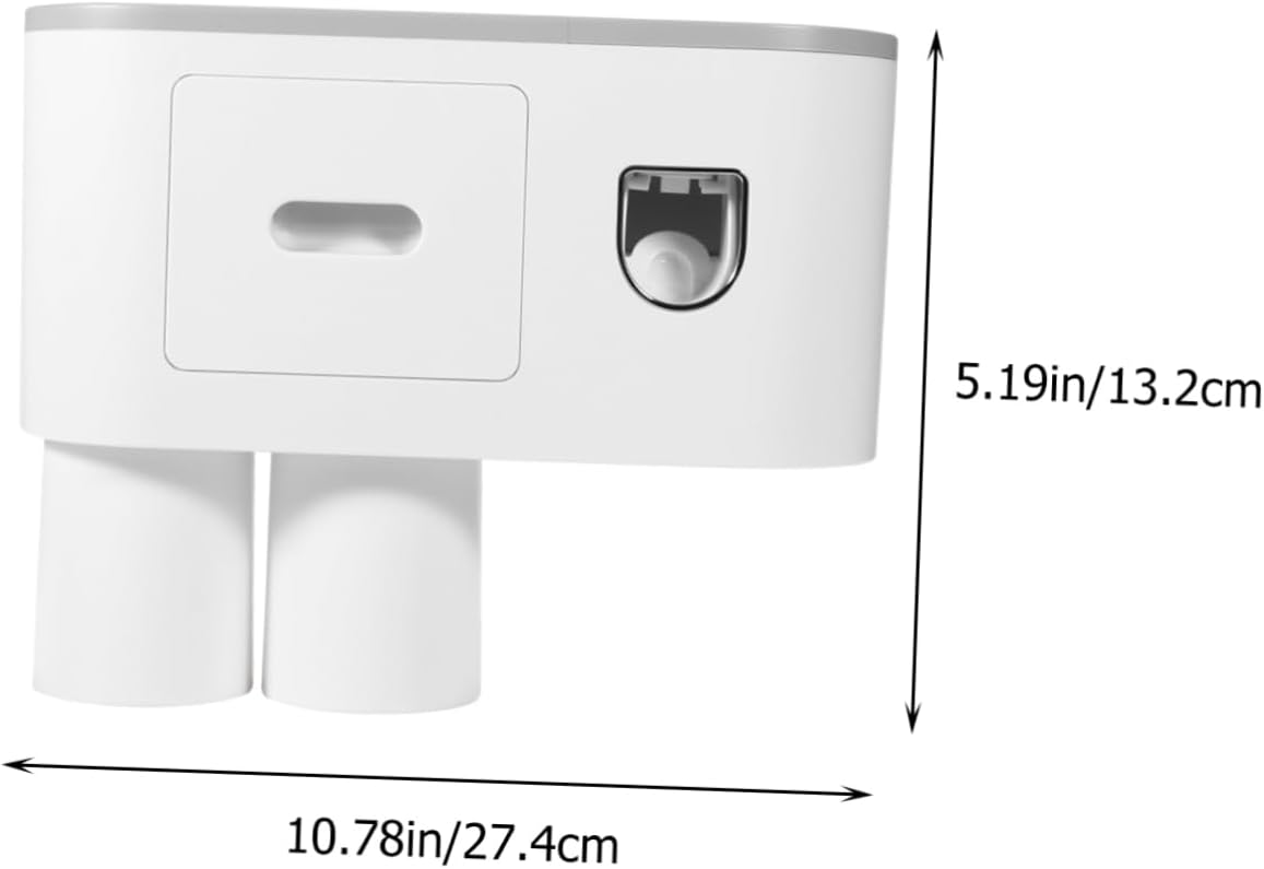 Wall-Mounted Toothpaste Dispenser