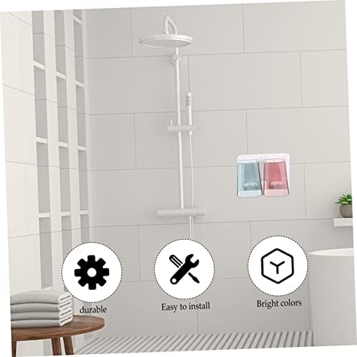 Wall-Mounted Toothbrush Holder Easy to Install