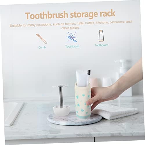 Stainless Steel Toothbrush Holder for Boys and Girls - Durable Efficient