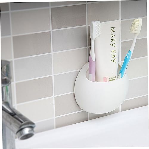 ABOOFAN Suction Cup Toothbrush Holder Stand for Bathroom