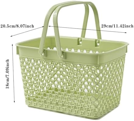 Organizer Basket with Handles Powerful for Bath Kitchen