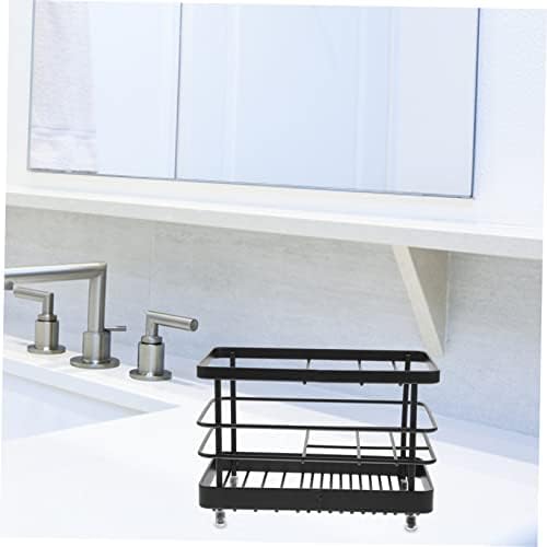 LIFKICH - Durable Iron Toothbrush Holder Rack for Bathroom Storage