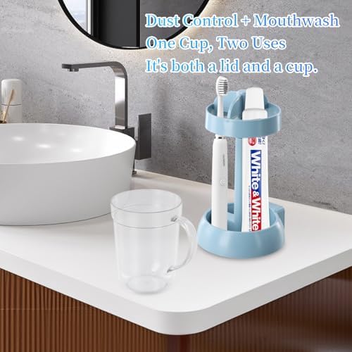 Perfectly keeps your toothbrush and mouthwash clean safe and dry