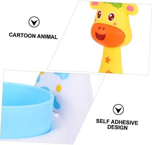 Adorable Cartoon Wall-Mounted Toothbrush Toothpaste Rack