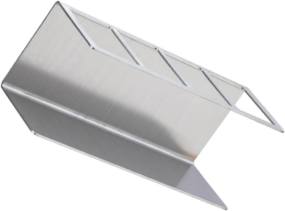 Wall Mounted Stainless Steel Toothpaste Organizer with Electric Toothbrush Slots