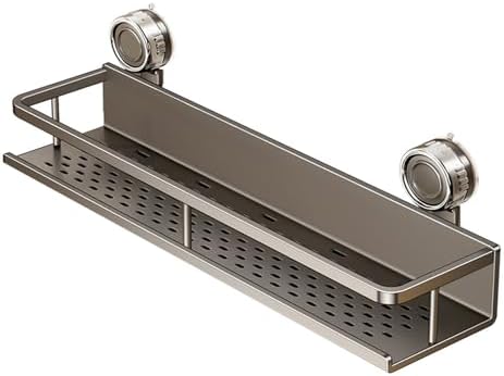 Space-Saving Suction Cup Bathroom Organizer
