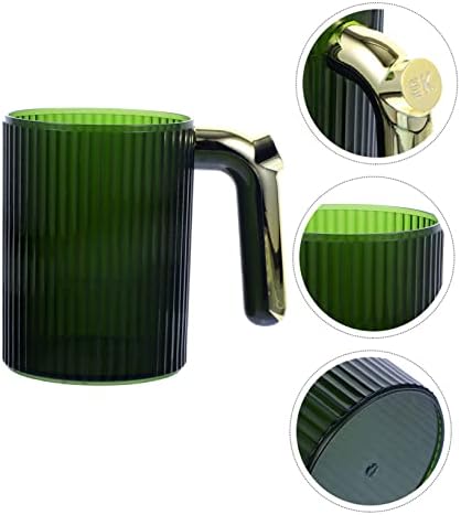 Cabilock Gold-Plated Toothbrush Holder Travel Cup