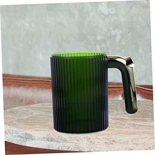Collapsible Gold-Plated Handle Oral Care Toothbrush Cup