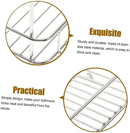 Sturdy Stainless Steel Toothbrush Holder for Bathroom Wall Mount