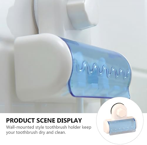 5-Brush Wall-Mounted Holder with Cover