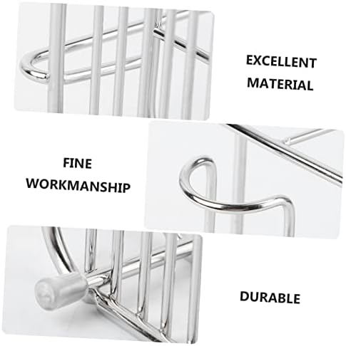 Stainless Steel Toothbrush Holder Shower Rack