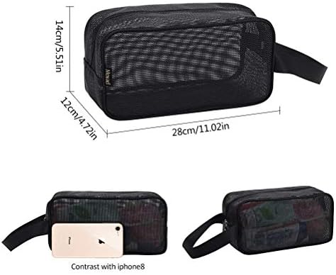 Mesh Shower Caddy Portable Toiletry Bag for Girls Guys