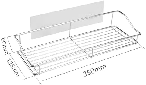 Sturdy Stainless Steel Shower Caddy nudity flat surface for bathroom