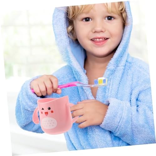 Kid-Friendly Boy Girl Toothbrush Cup