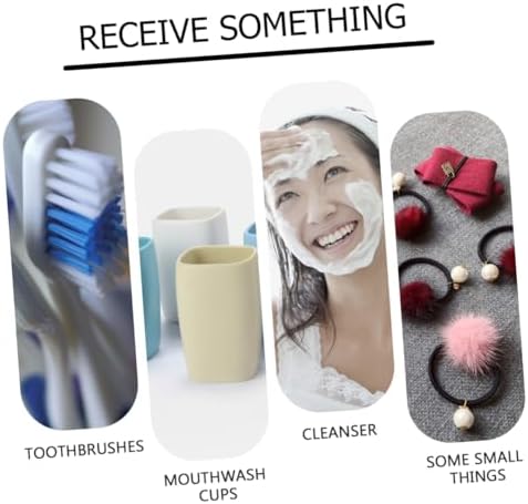 Wall-Mount Toothbrush Toothpaste Organizer