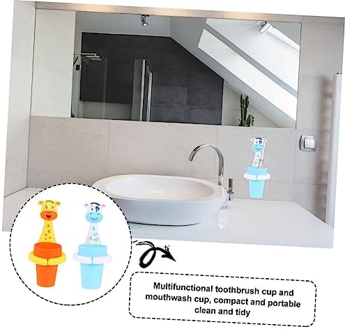 CUTE Cartoon Animal Toothbrush Holder for Bathroom