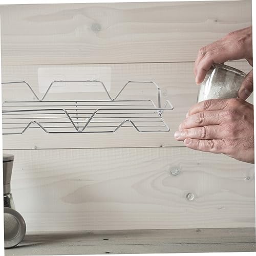 Bathroom Corner Shelf Wall-Mounted Organizer w Stainless Steel Plastic