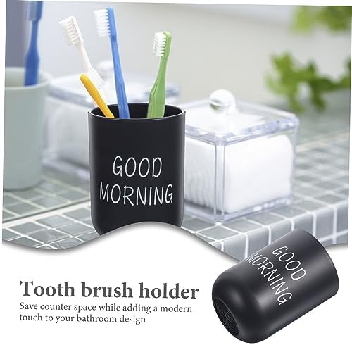 Alipis 2-Piece Multi-Purpose Toothbrush Dispenser Set