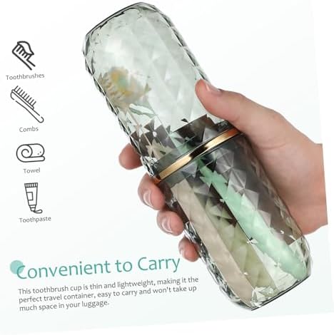 Travel Toothbrush Oral Care Essentials Holder Case