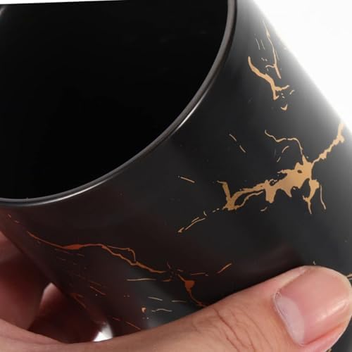 Marble Toothbrush Holder Dishwasher Safe Organizer for Bathroom