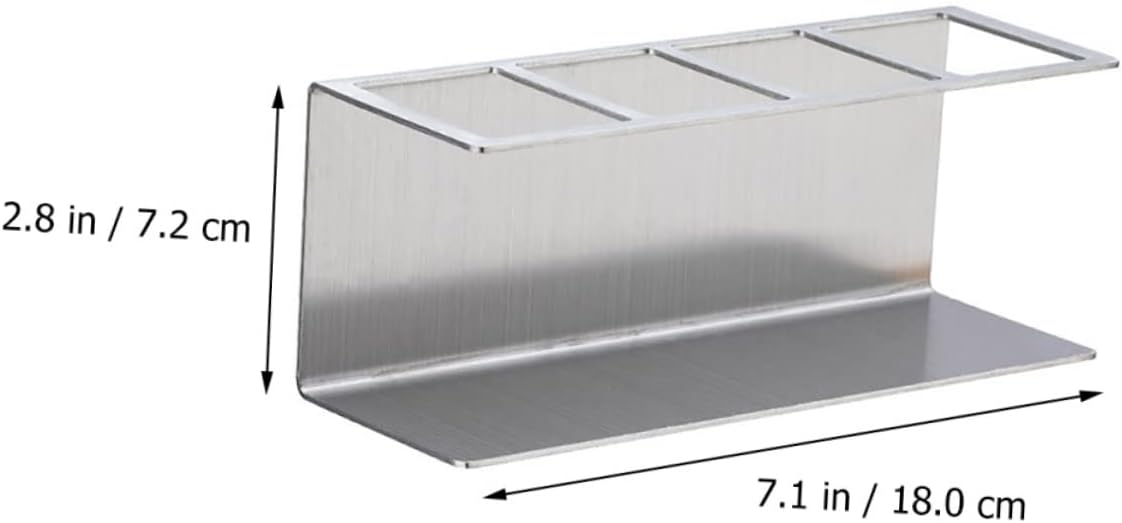 Stainless Steel Toothbrush Holder with Slots for US Market