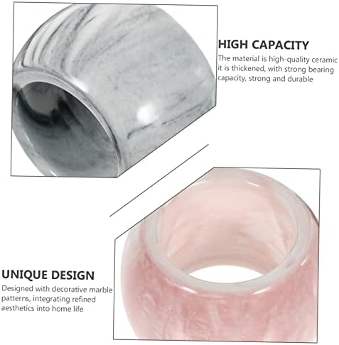 Ciieeo 2-Piece Marble Style Electric Toothbrush Holder