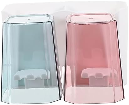 Space-Saving Wall-Mounted Toothbrush Holder for Bathroom Storage