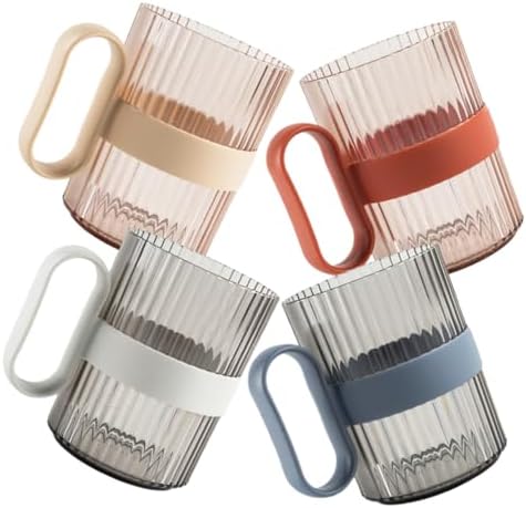 Elegant 4pc Tooth Rinsing Cup Kit