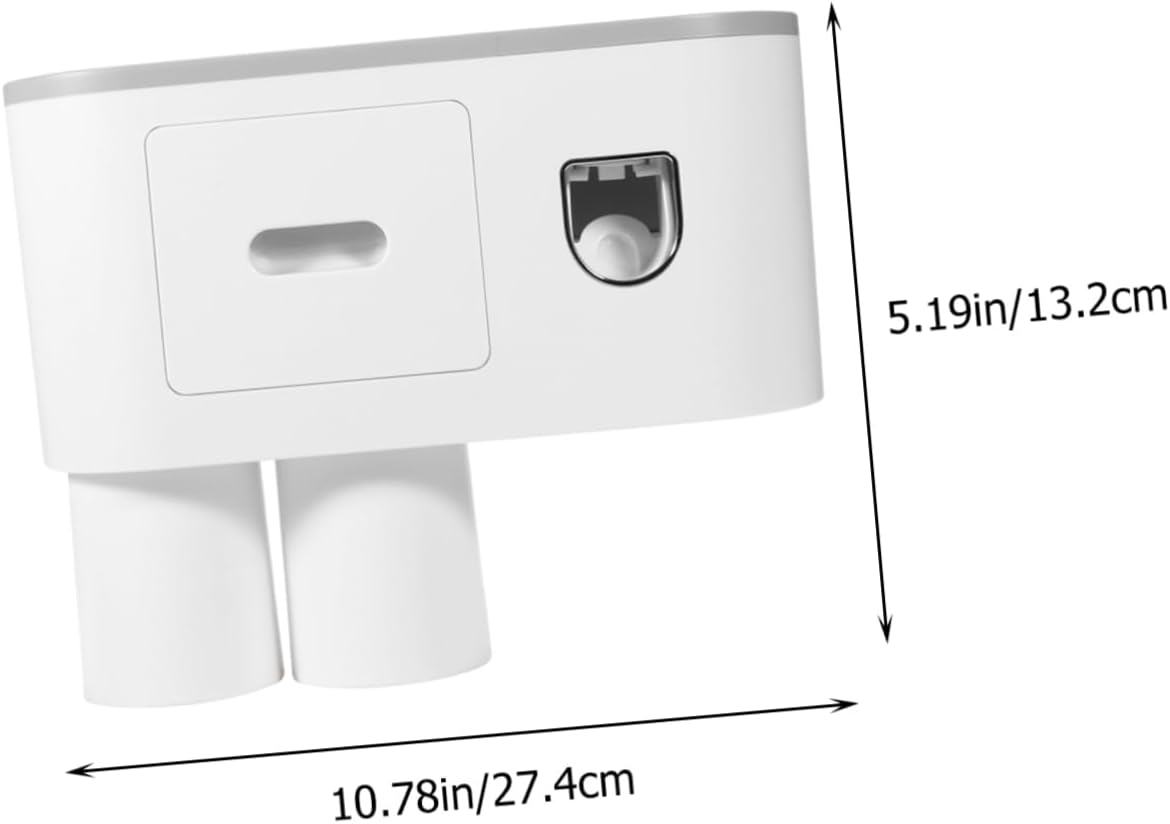 Wall-Mounted Toothpaste Dispenser for Efficient Use