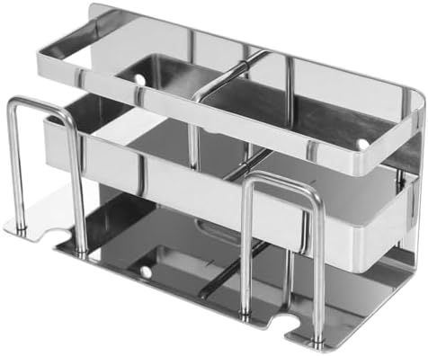 STOBAZA Stainless Steel Wall-Mounted Tooth Holder