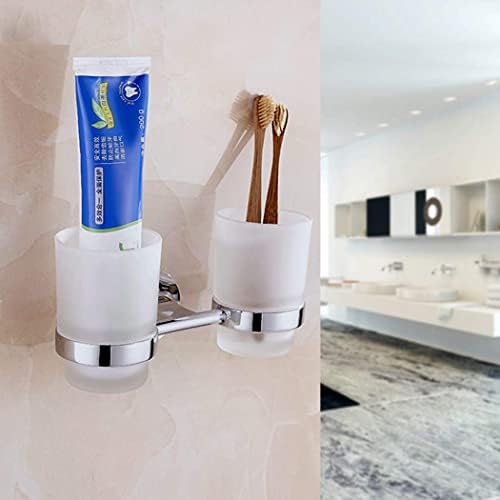 Stylish Wall-Mounted Toothbrush Holder