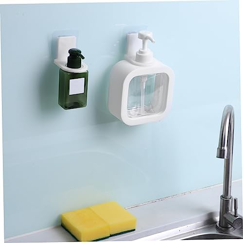5-Piece Bath Rack Organizer with Adhesive Hooks for Efficient Storage