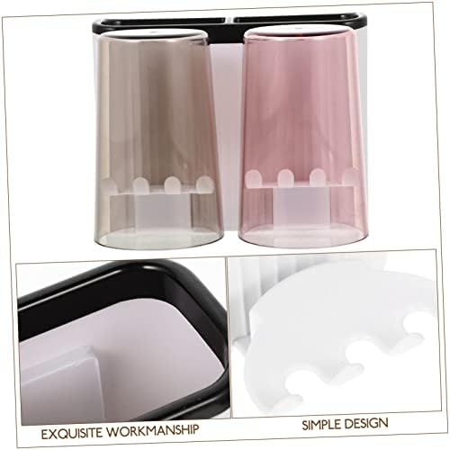 Elegant Wall-Mounted Toothbrush Organizer