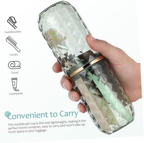 Niyangle Sturdy Travel Case for Toothbrush More