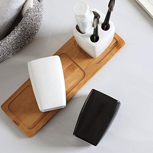 Elegant Ceramic Toothbrush Holder for Home