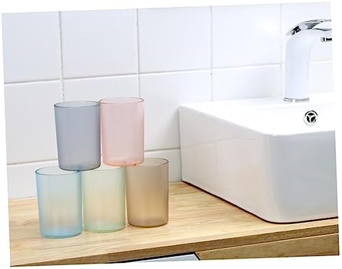 Elegant Transparent Toothbrush Cup for Adults and Kids