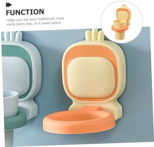 Cavalier Toothbrush and Mouthwash Cup Holder Set for the Home