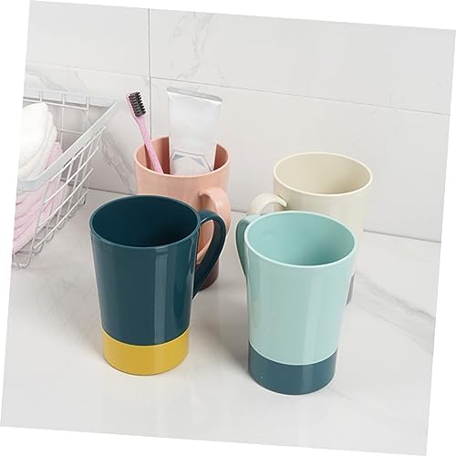 Anneome 4-Piece Bathroom Tumbler Cup Set