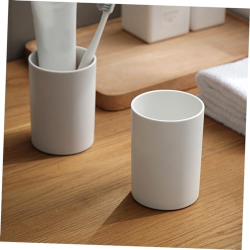 Cabilock Reusable Stylish Bathroom Tumbler Cup Set for Toothbrush Mouthwash
