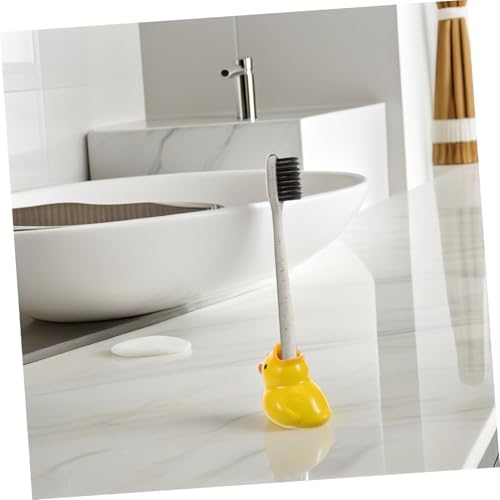 Ceramic Cartoon Toothbrush Holder for Bathroom Storage