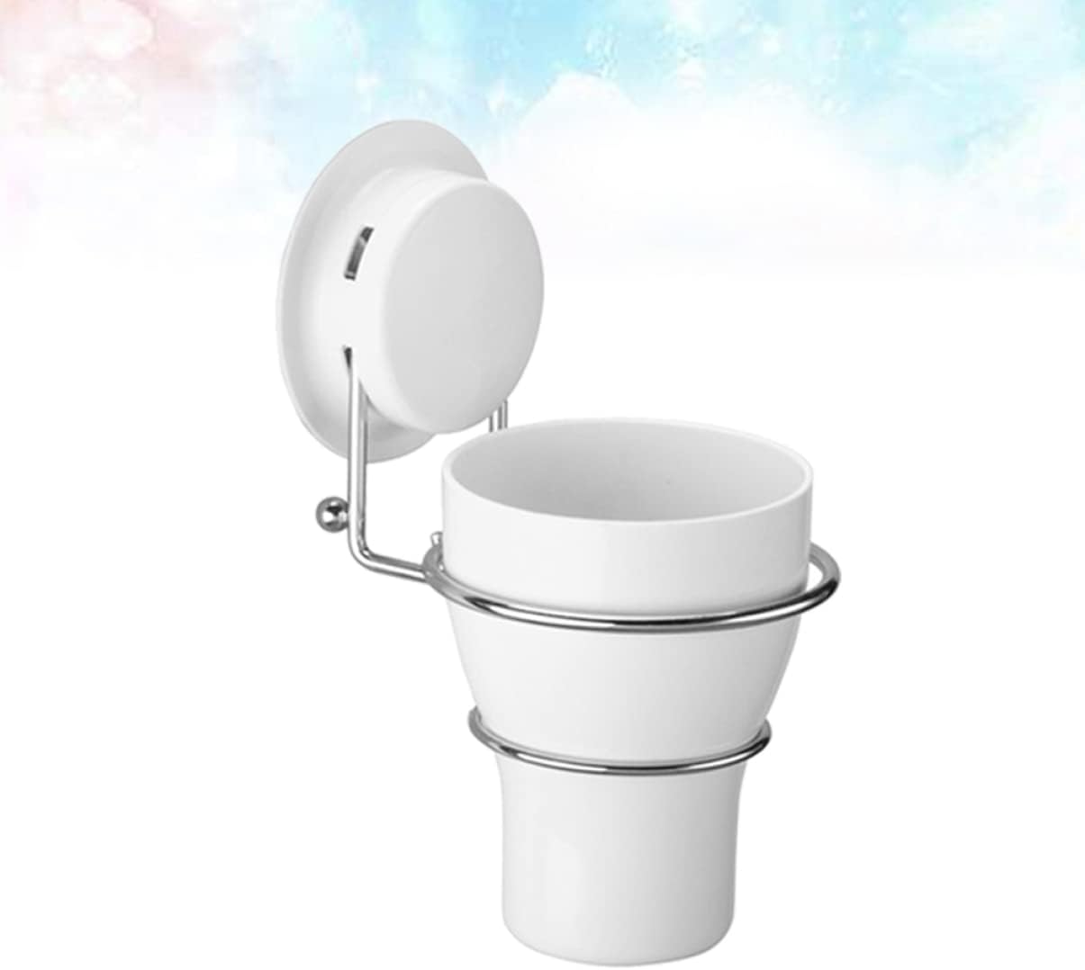 Suction Cup Toothbrush Holder for Bathroom