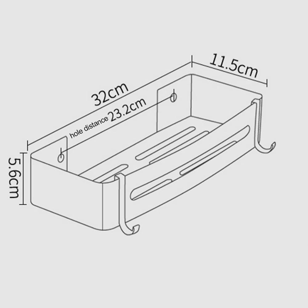 Find Essential Bathroom Organizers - 1 Layer