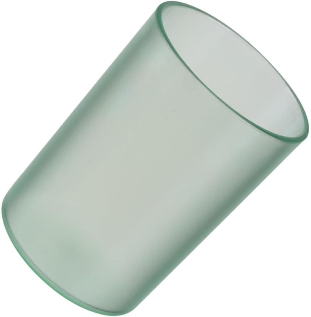 Elegant Transparent Toothbrush Holder mug for Adults