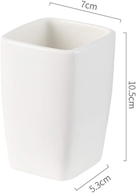 Elegant Ceramic Toothbrush Holder for Home